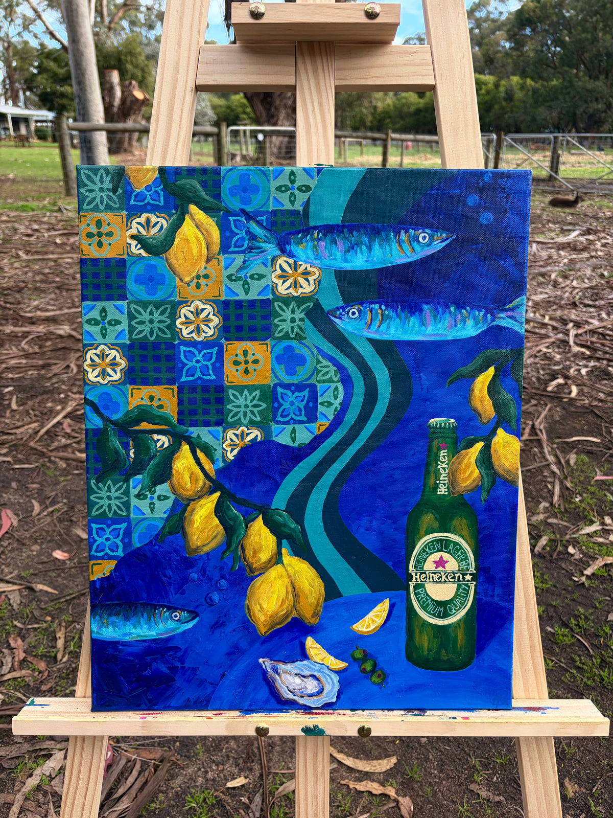 Original Painting - Girls Just Wanna Drink Beer