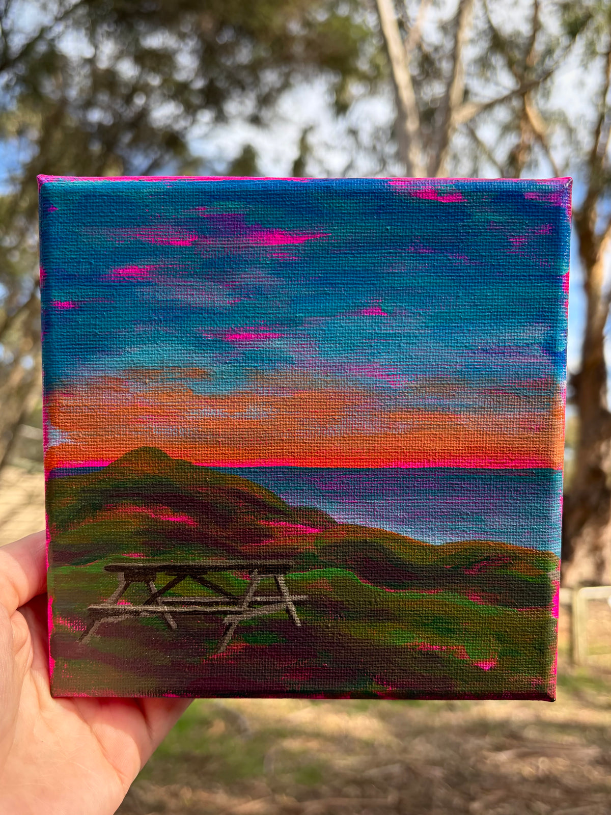 Mini Painting - Feeling At Peace