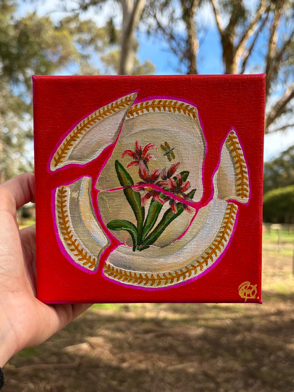 Mini Painting - Breaking Up