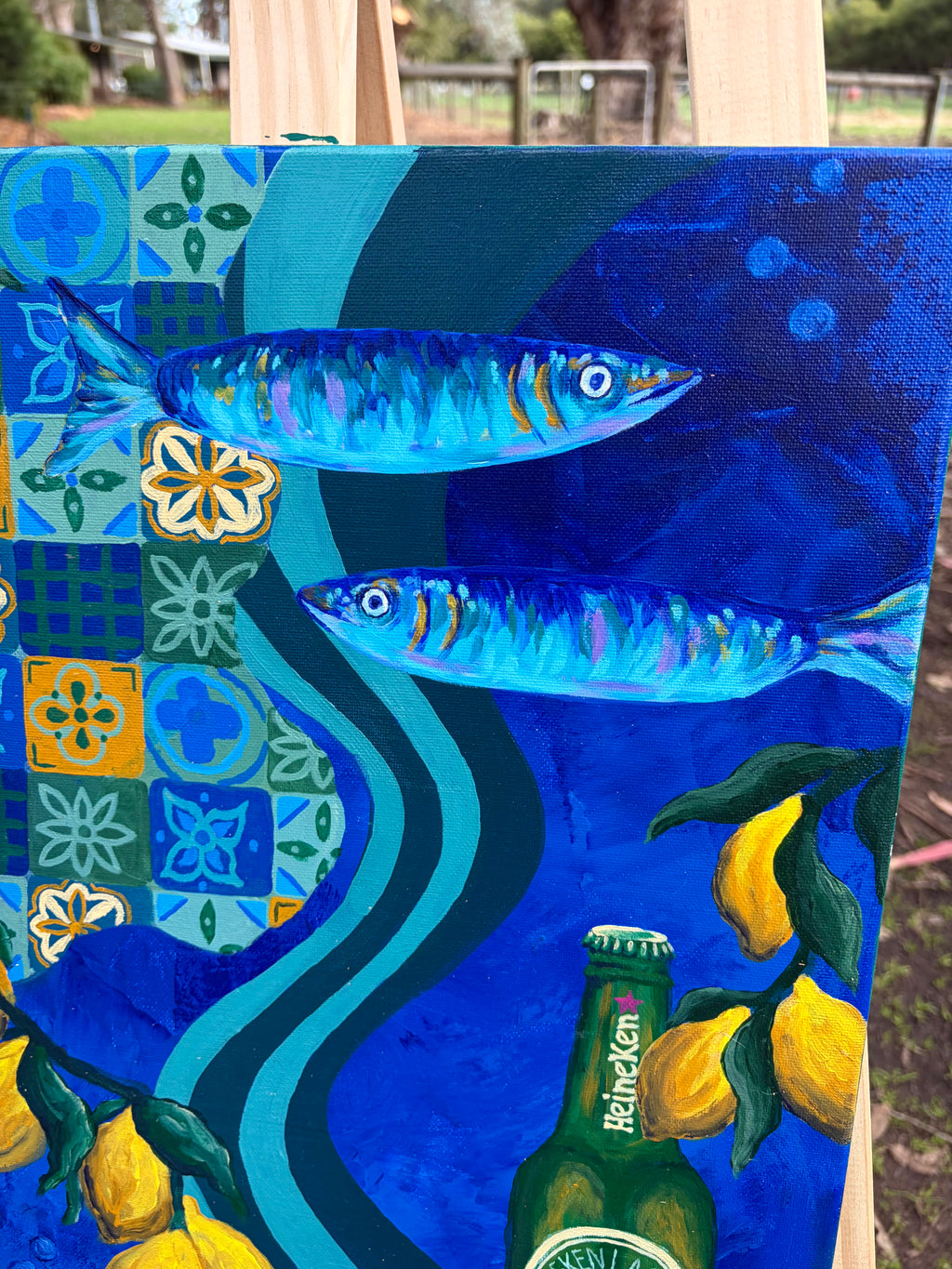 Original Painting - Girls Just Wanna Drink Beer