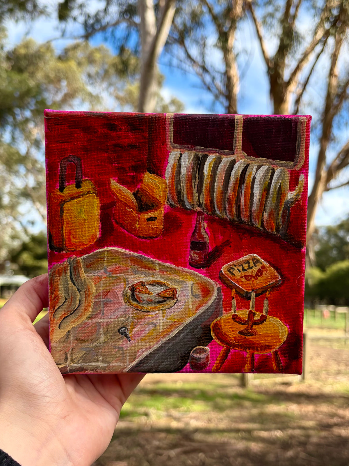 Mini Painting - Living By Yourself