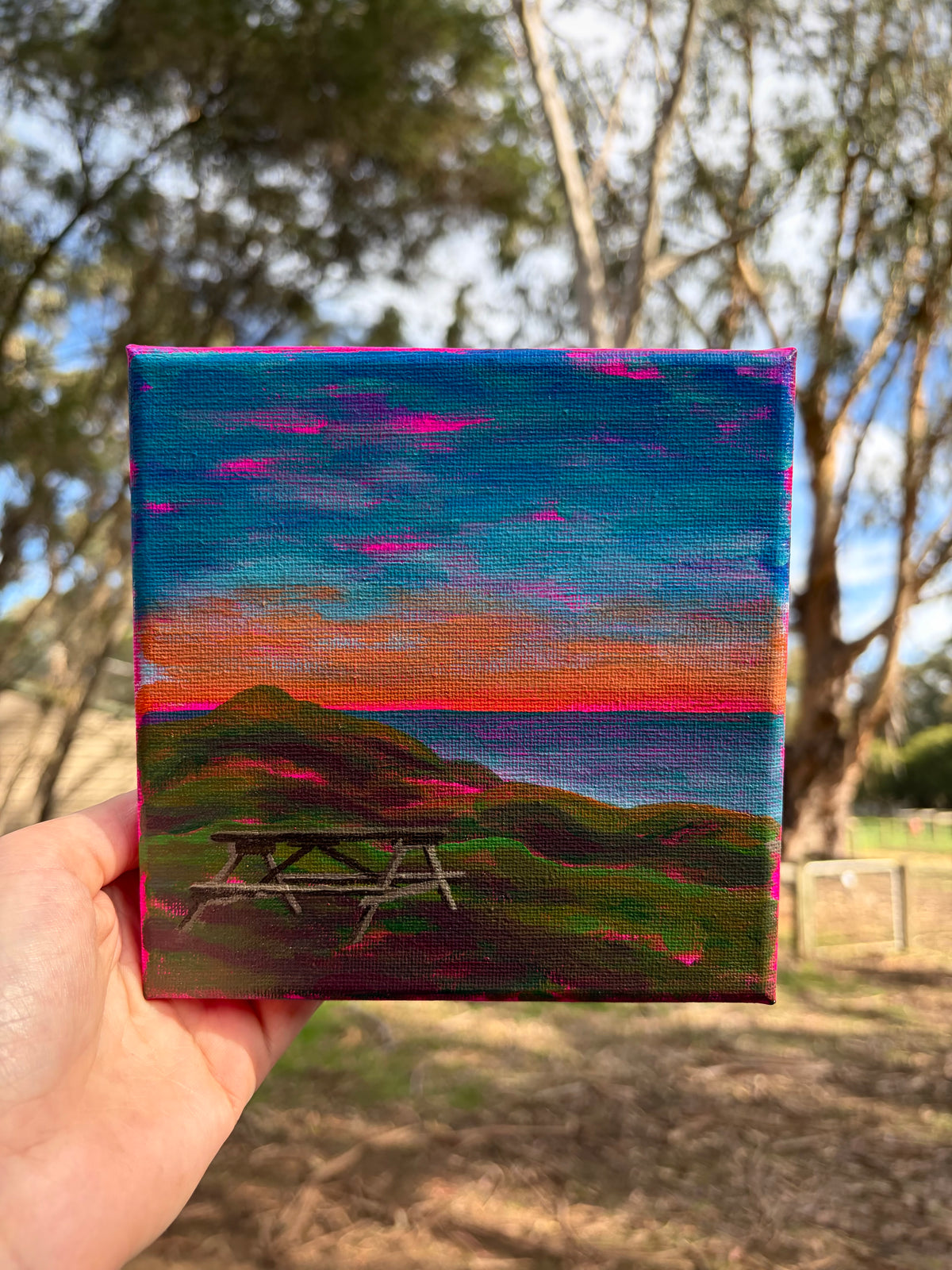 Mini Painting - Feeling At Peace