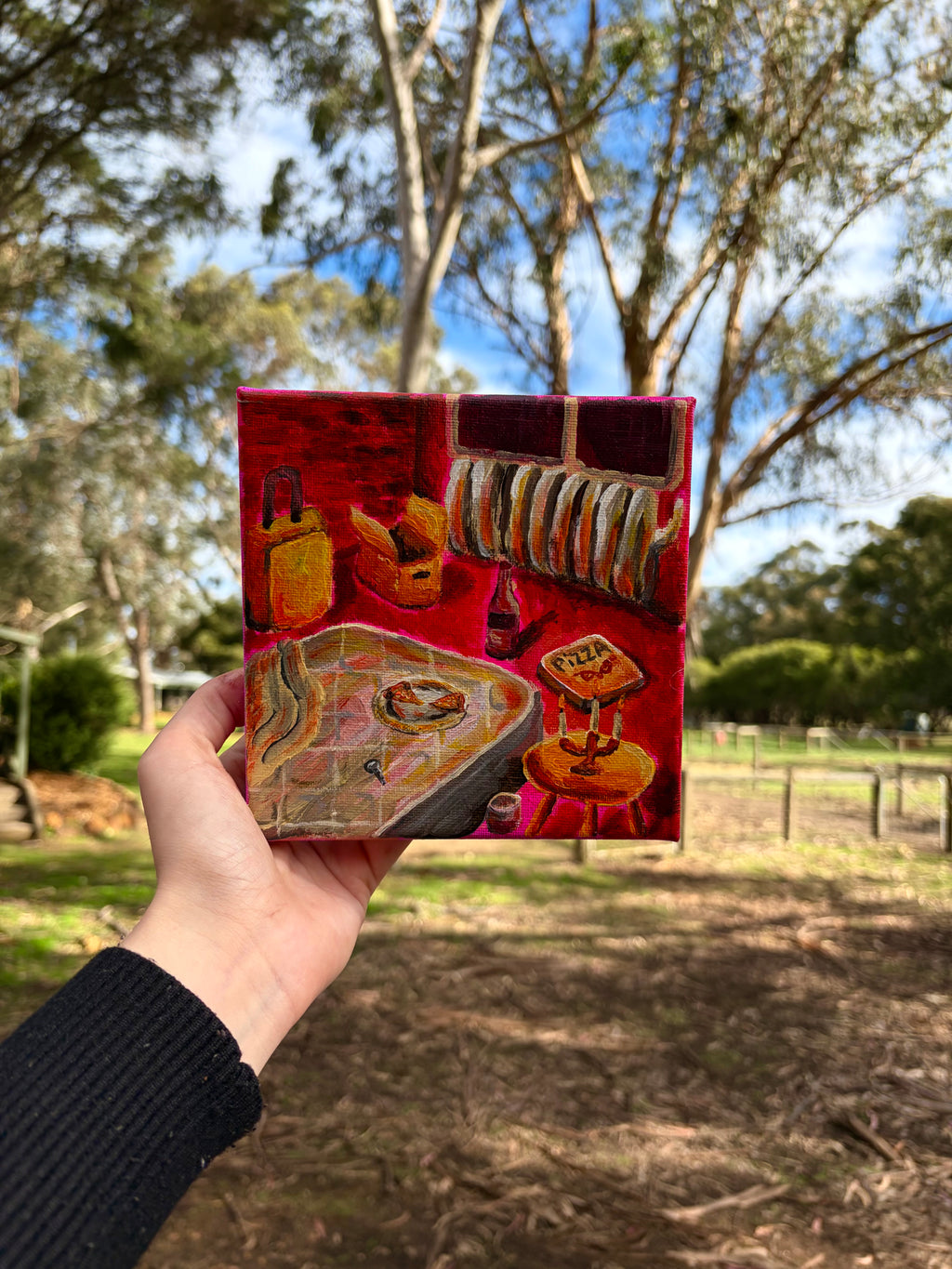 Mini Painting - Living By Yourself