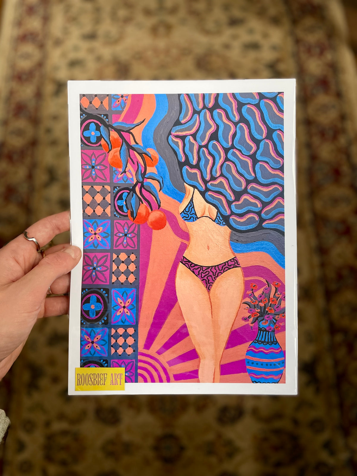 Art Print - Kiss The Sky