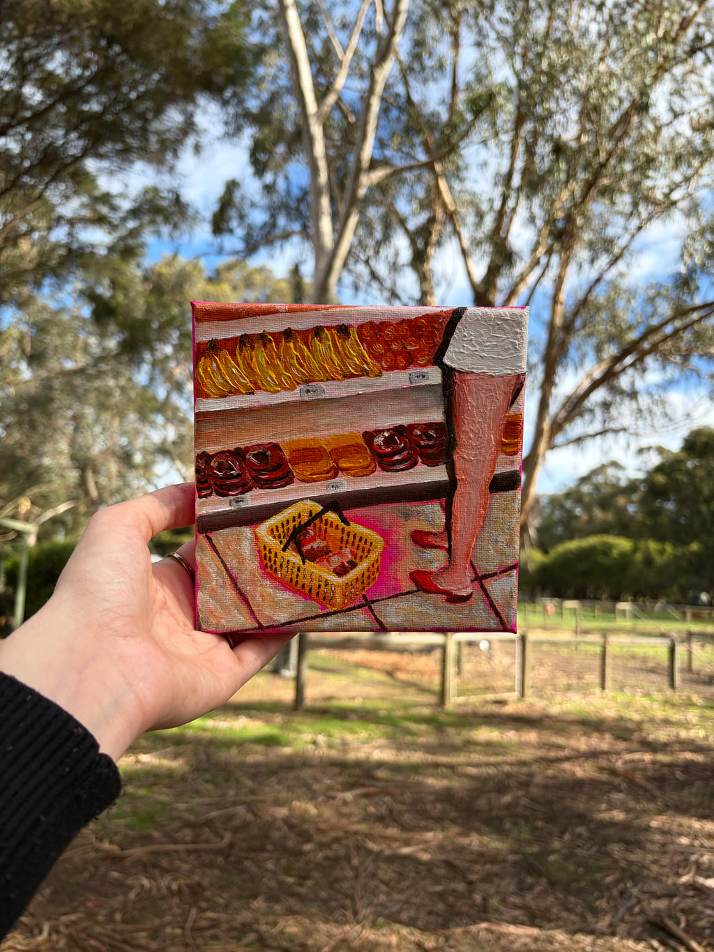 Mini Painting - First time Anxiety