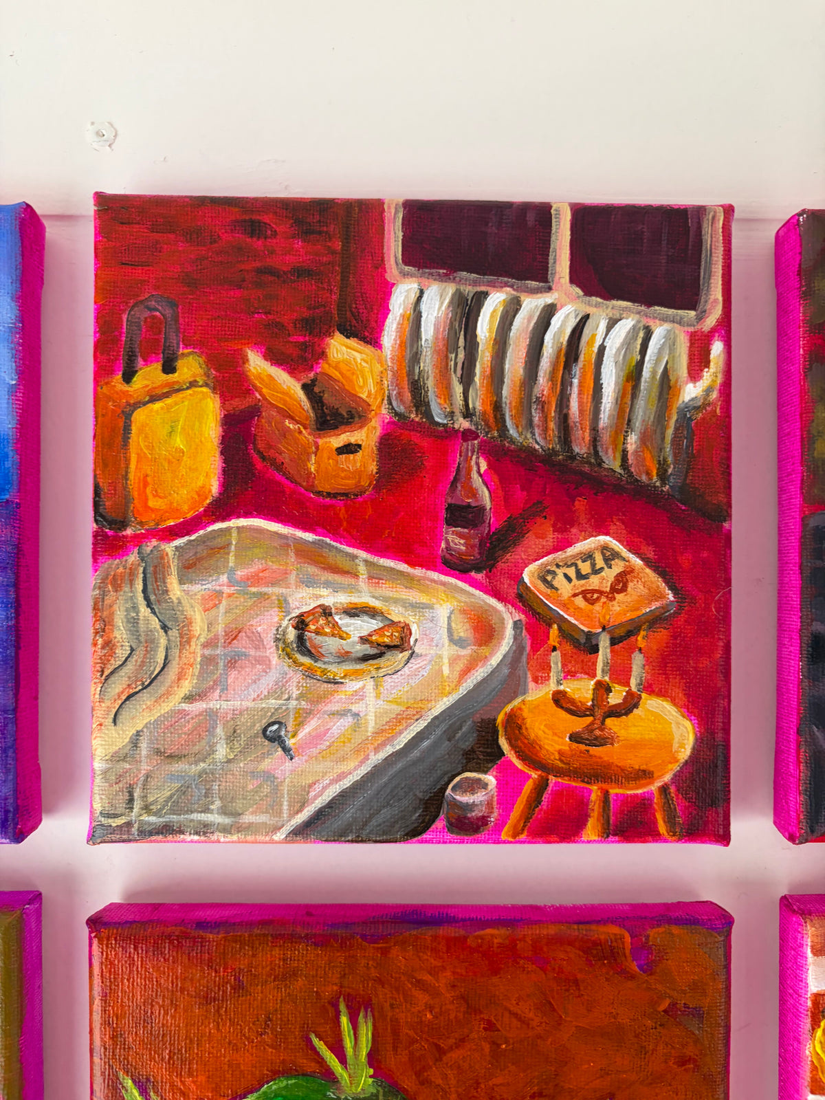 Mini Painting - Living By Yourself
