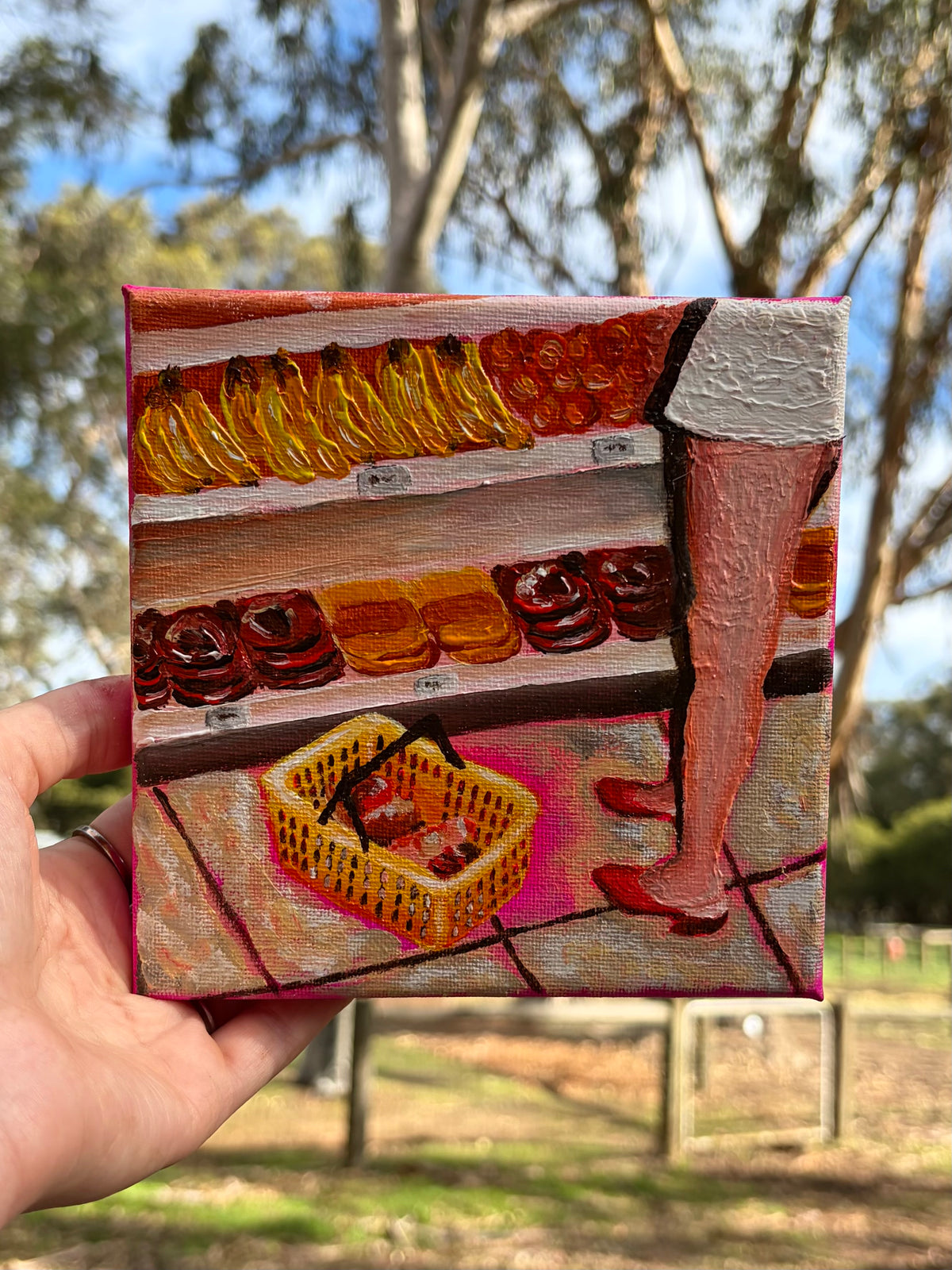 Mini Painting - First time Anxiety