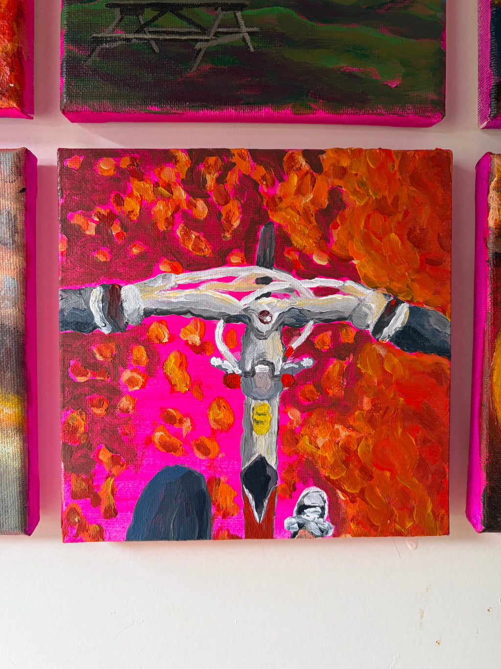 Mini Painting - First Bikeride