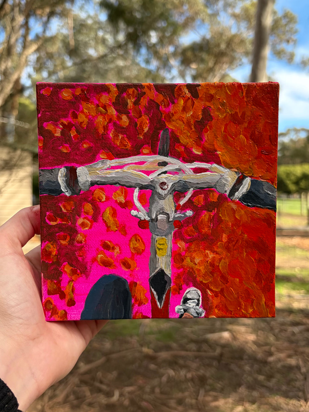 Mini Painting - First Bikeride